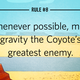 Illustration for article titled How Wile E. Coyote Explains The World